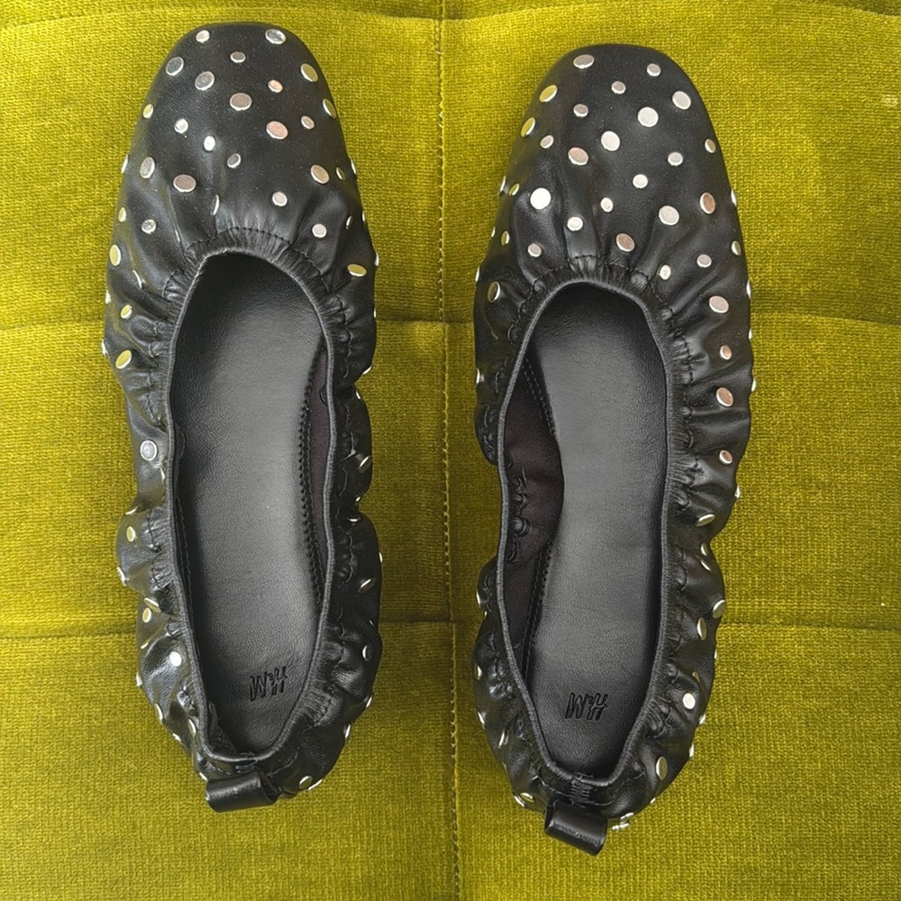 H&M studded flats